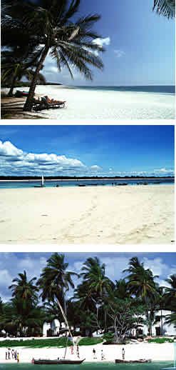 Kenya Beaches at Mombasa and Lamu watamu